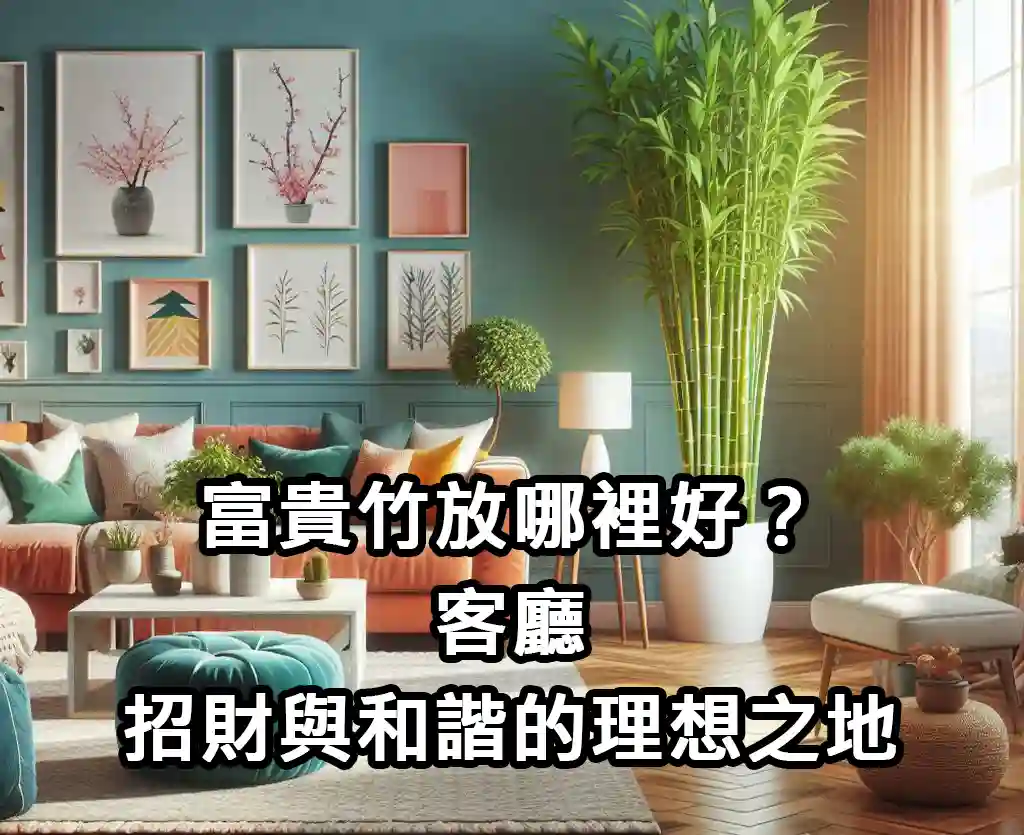 富貴竹放哪裡好-客廳：招財與和諧的理想之地