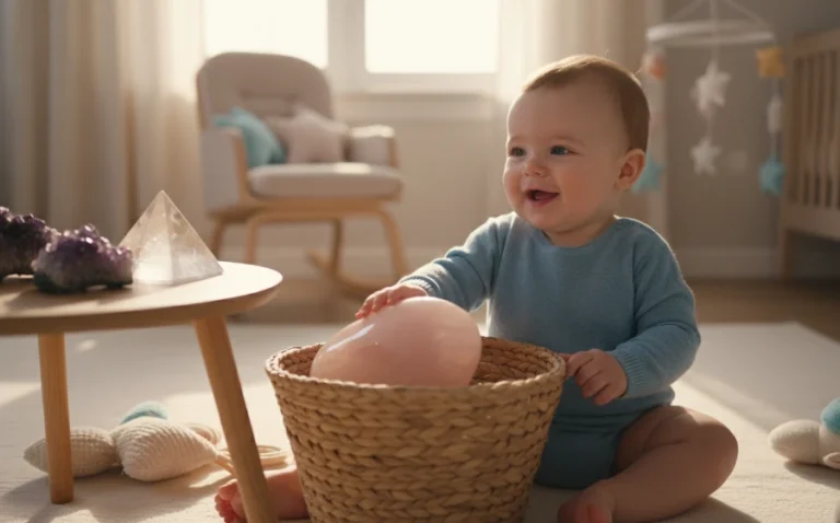 嬰幼兒與水晶,安全為上