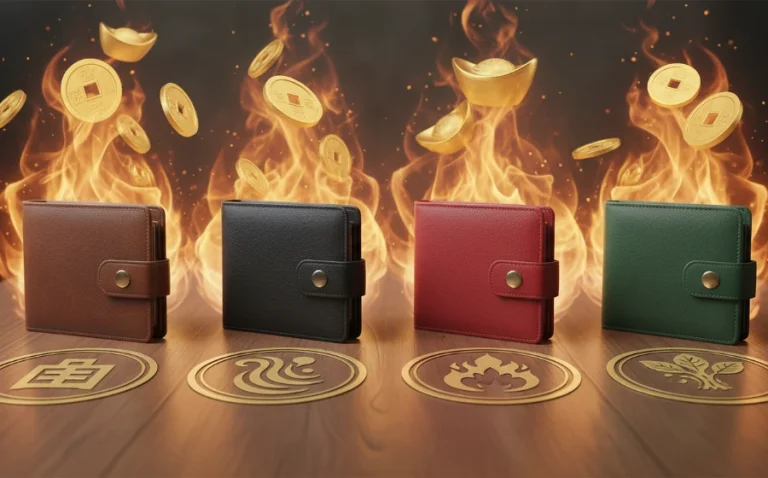 馬年開運皮夾顏色推薦與五行分析圖表