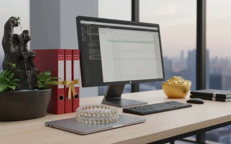 辦公室左青龍右白虎風水佈局示意圖